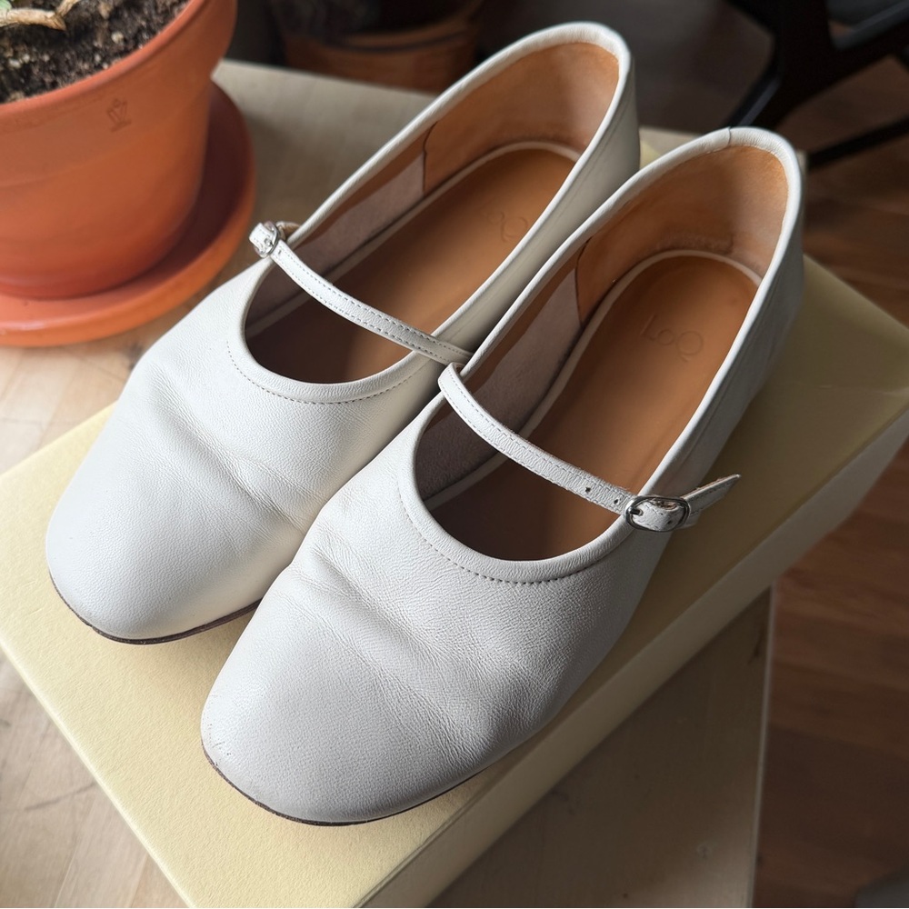 LOQ Daria Leather Mary Jane / Ballet flats in 37 7.5